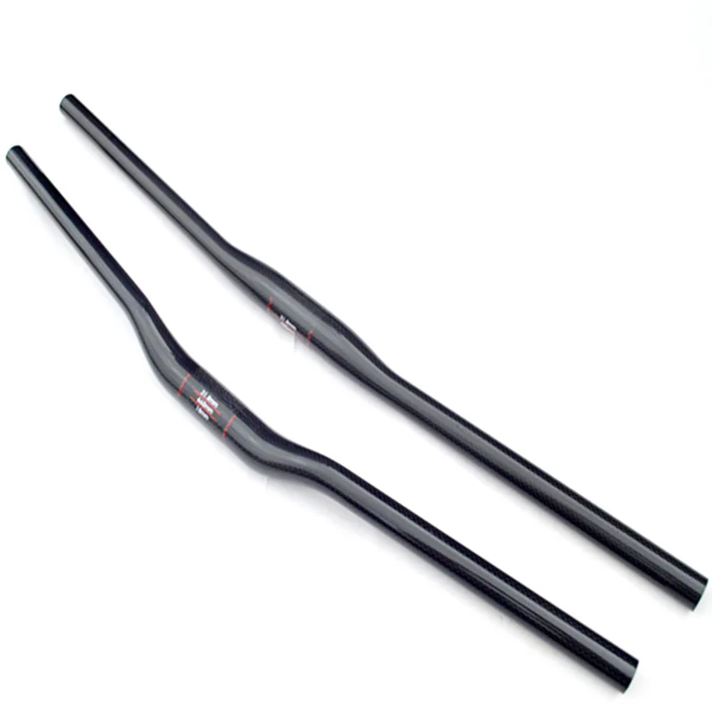 

New Full Carbon Fiber 3K Bike Handlebar Rise/swallow Shaped Bicycle Handlebar Parts 31.8x600-760mm Bike Accessories