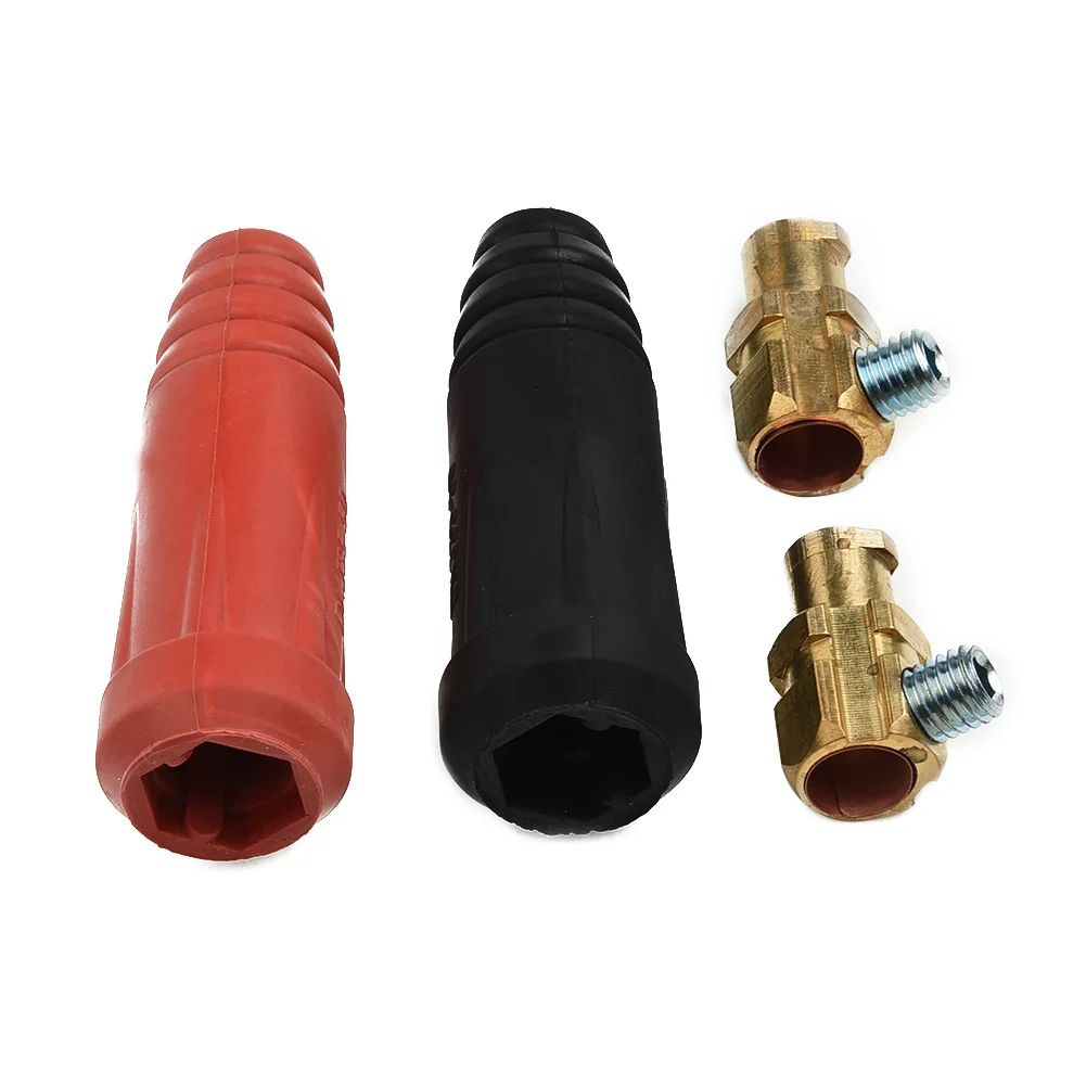 Imagem -04 - Tig Soldagem Cabo Painel Conector Masculino Plug Conexão Estilo Euro Máquina de Encaixe Rápido Dkj3550 315amp Pcs