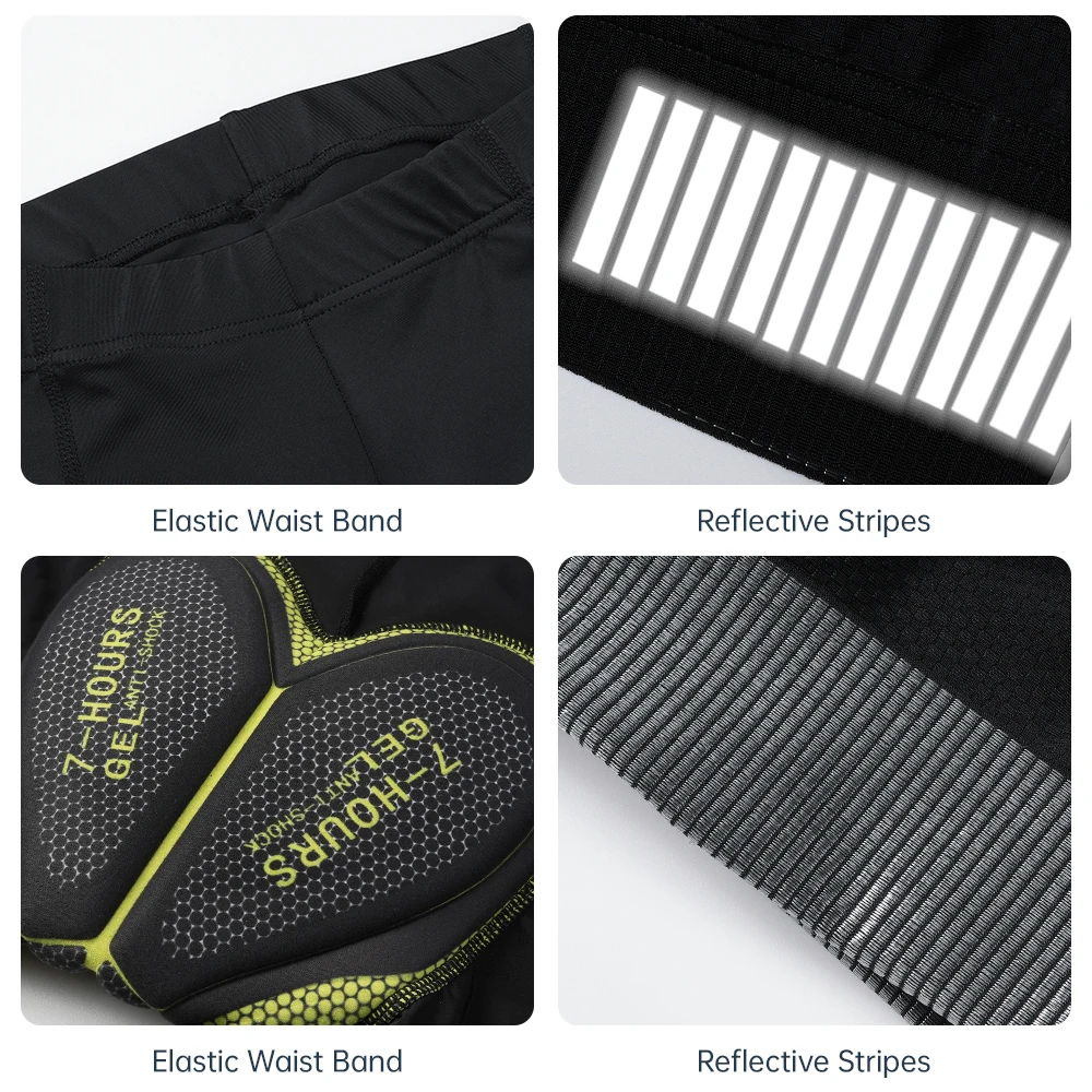 Cycling Shorts Men Gel Pad Bicycle Clothes MTB Mountain Road Bike Downhill Enduro Clothing Male Women 2024 Summer 7 Hours