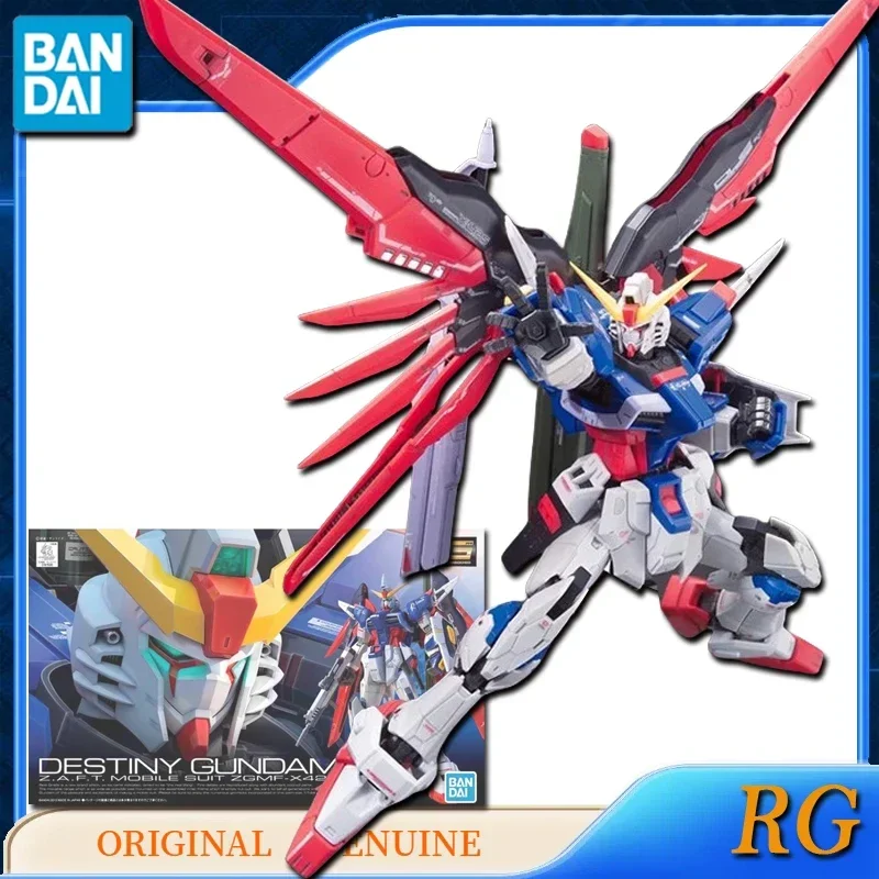 

Bandai оригинальные RG 1/144 DESTINY GUNDAM ZGMF-X42S аниме фигурки игрушки детский подарок Коллекционная модель украшения