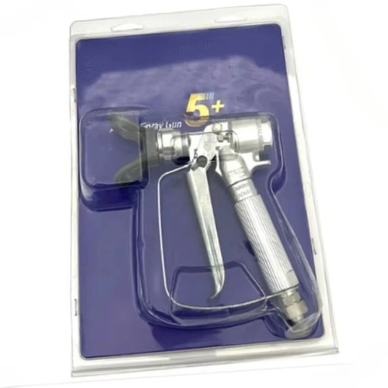 Suntool XTR5 XTR6 XTR7 Airless Spray Gun for 500Bar Spraying Paint Jobs Round Handle 4-Finger Trigger No Tip Protective Coatings