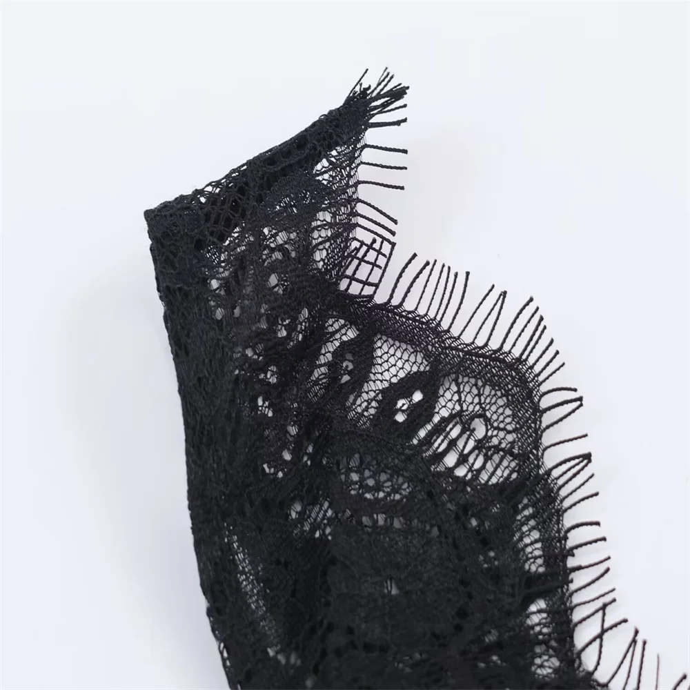 شتاء جديد أزياء المرأة فستان الدانتيل مطرز #3