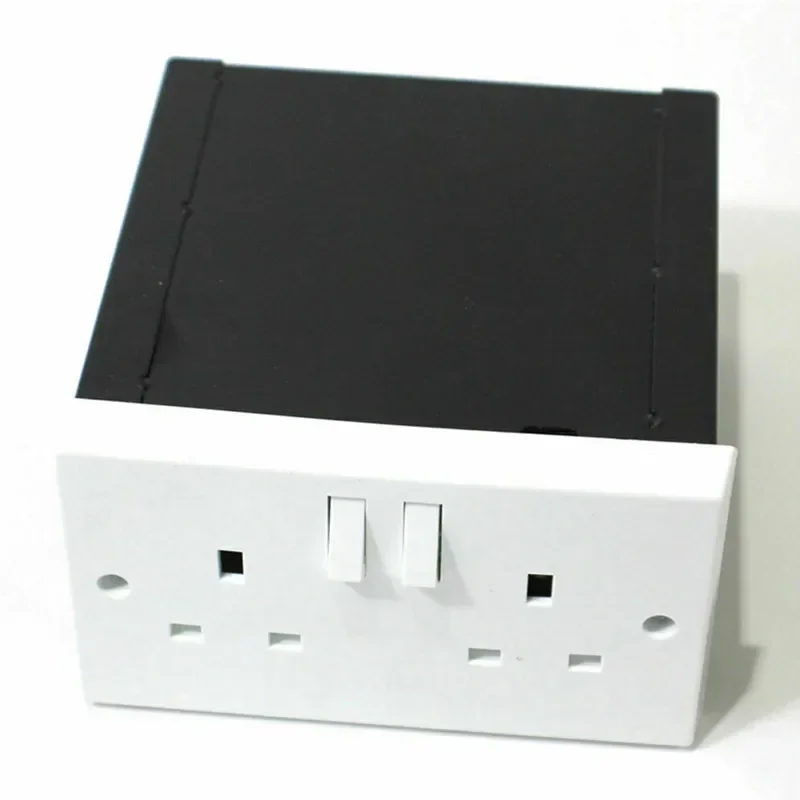 NEW Arrival Private Money Box Imitation Double Plug Socket Wall Diversion Box Security Secret Hidden Stash Safe Tools