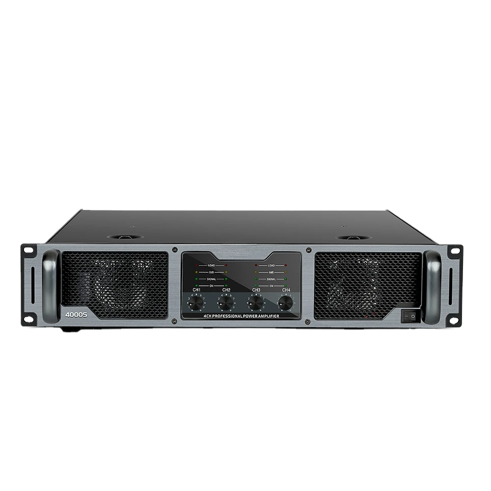 

Depusheng 1100s professional 2u 1000w 4 channel power amplifier for KTV commercial concert meeting car