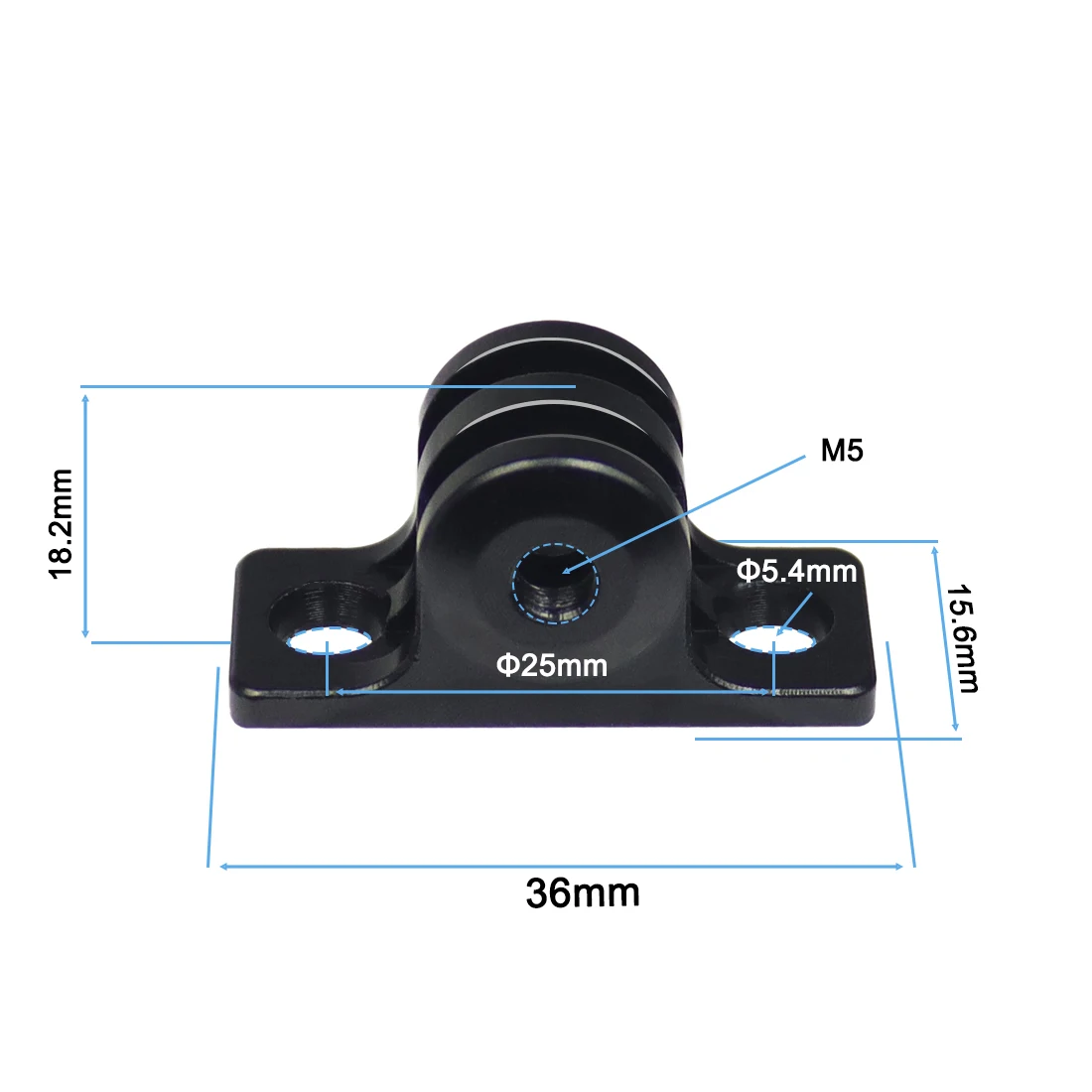 Fahrrad Kamera Halter Adapter Mini Stativ Halterung Verlängerung Fahrrad Stecker Feste Sitz Basis für Gopro 13 12 Insta360 X4 Osmo Action – Detail 11