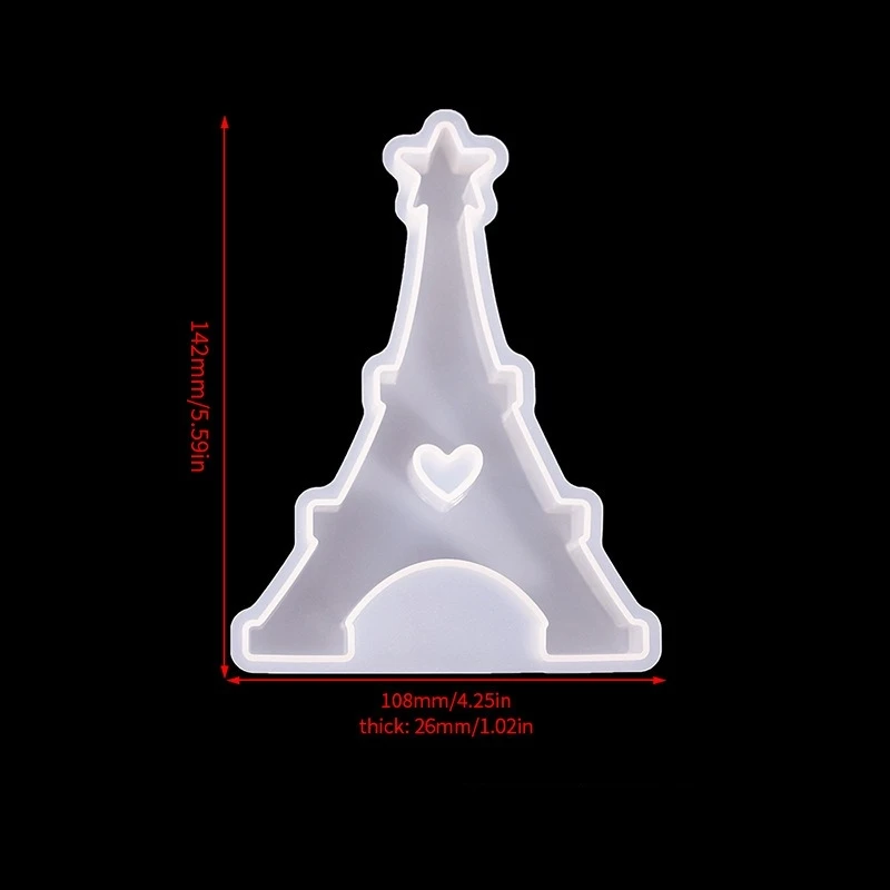 DIY Crystal Dropping Glue Architectural Aromatherapy Candle Gypsum Decoration Epoxy Resin Silicone Mold