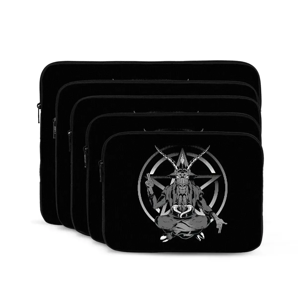 Goat Devil Lucifer Pentagram Computer ipad Laptop Cover Case Laptop Sleeve Bag Portable Cover Fundas Pouch