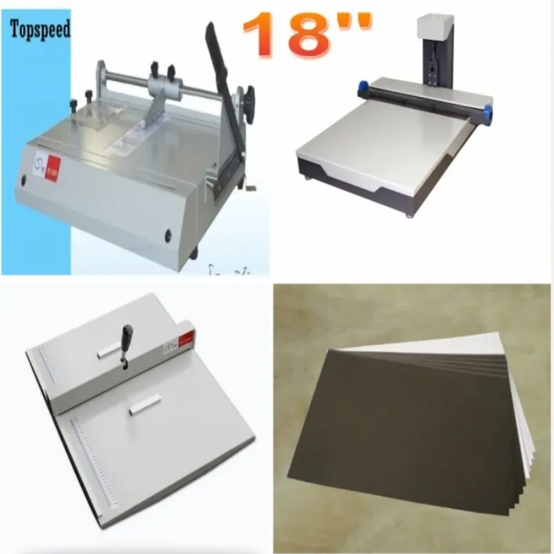 18x12Inch Photo Book Making Machines Package Flush Wedding Album Restaurant Menus Binding Machine