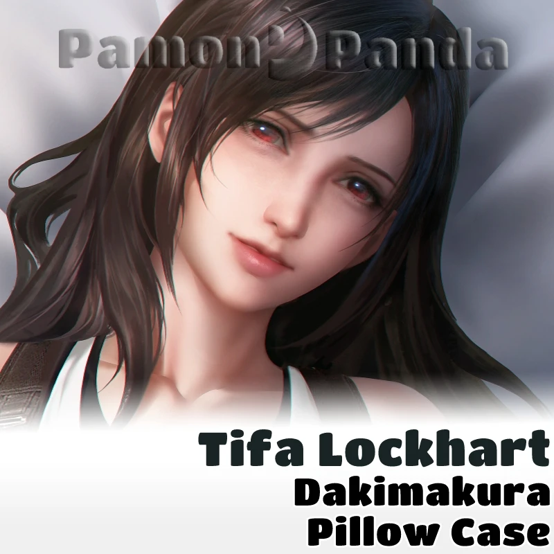 Tifa Lockhart Dakimakura FF7  Game Sexy Pillow Cover Hugging Cushion Case Otaku Full Body Pillowcase Home Bedding Decor Gift