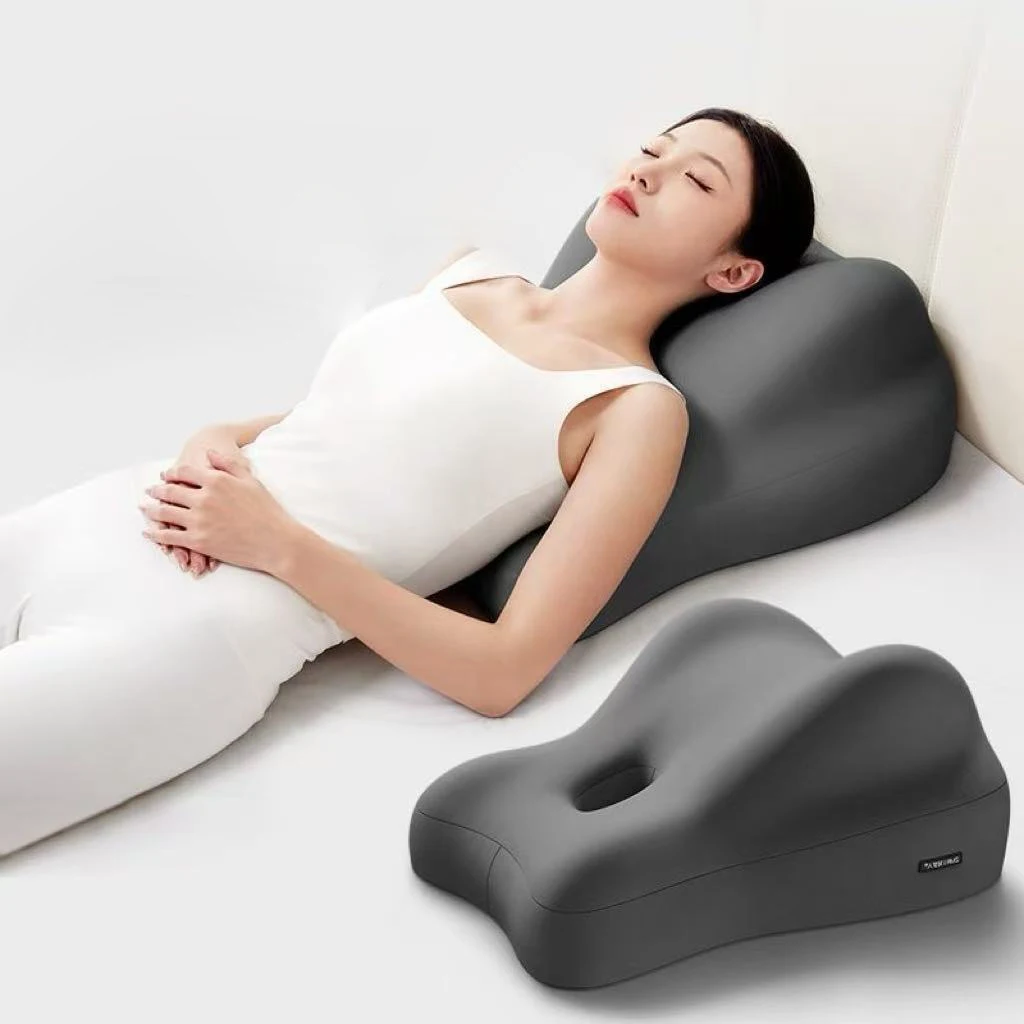 وسادة مريحة ذات إسفين، وسادة سرير متعددة الوظائف، وسادة قراءة مثالية لدعم تدليك وفراغات السرير وتخفيف آلام الساق