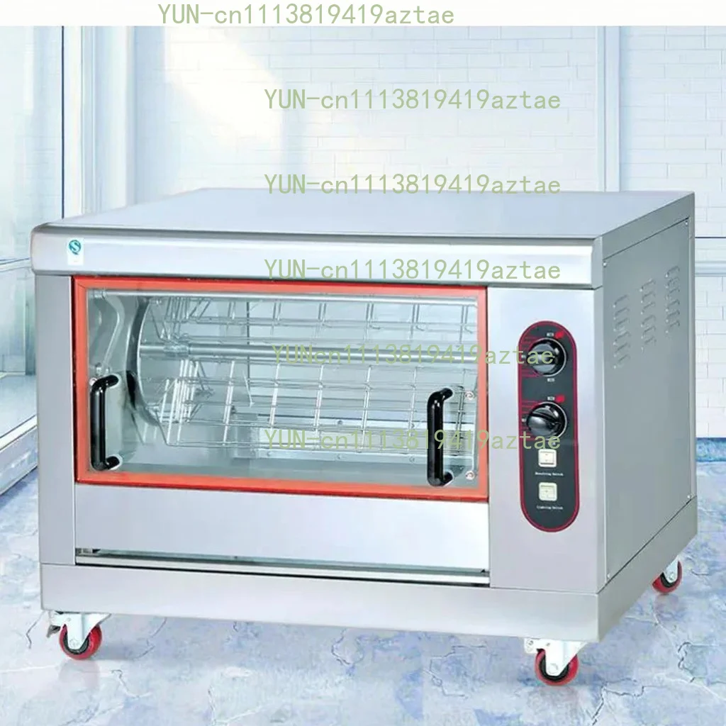 Wholesale Stainless Steel Vertical Electric Chicken Rotisserie Oven Commercial Kitchen Equipment for Roasting 12 Whole Chickens