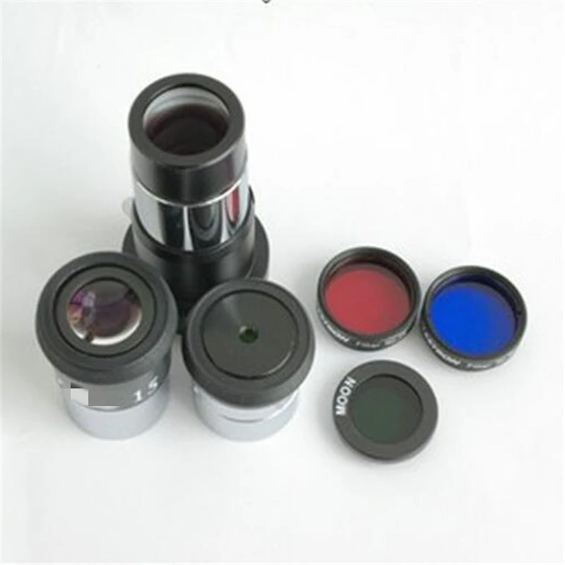 ASTROMASTER ACCESSORY KIT #25 #80A Filter Moon Filter Include 1.25 Inches 2X Barlow Lens 6mm PLOSSL 15 mm Kellner Eyepiece