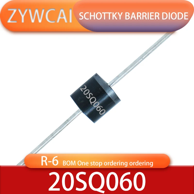 20SQ060 R-6 10PCS 20A60V Photovoltaic Solar R6 CellProtection barrier rectifiers schottky diode