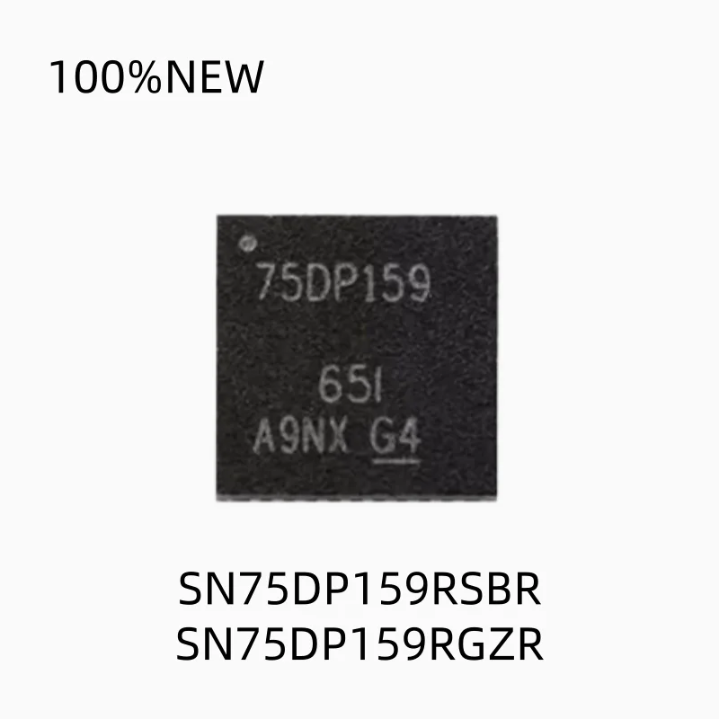 (2 Pieces) 100% New Sn75Dp159Rsbr Sn75Dp159Rgzr 75Dp159 Qfn Deserializer Ic Codec Video Interface Chip
