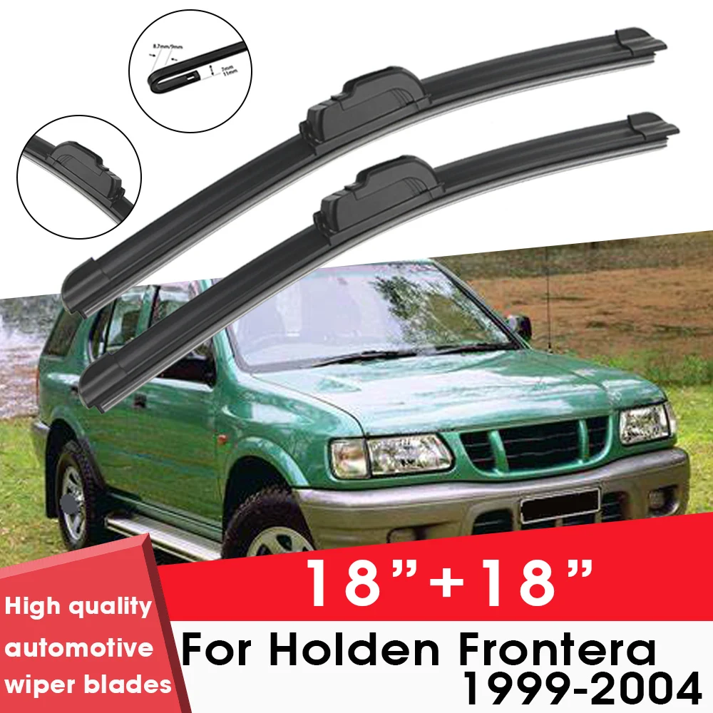 

BEMOST Car Wiper Blades Front Window Windshield Rubber Refill Wiper For Holden Frontera 1999-2004 18"+18" Car Accessories