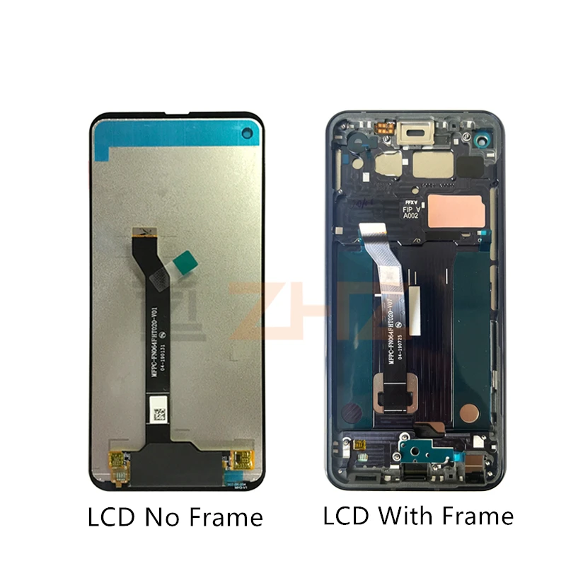 For LG Q70 LCD Display Touch Screen Digitizer Assembly LMQ620 Display With Frame Replacement Repair Parts 6.4\