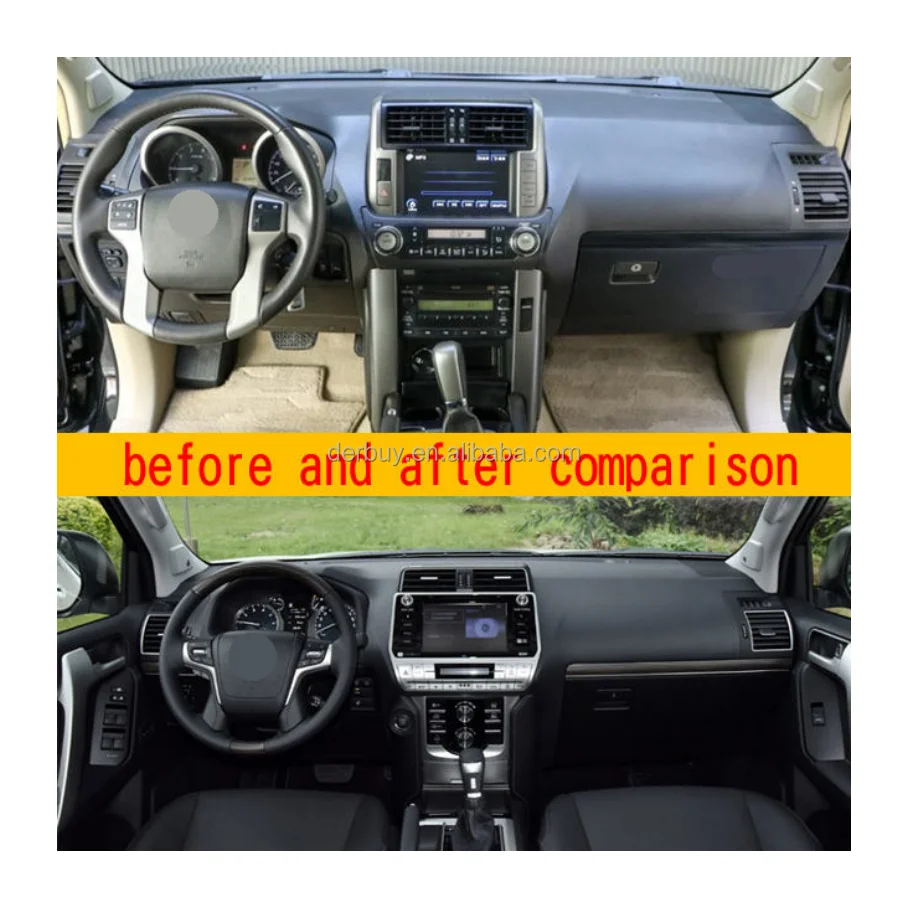 

Комплект для модификации интерьера автомобиля: внутренние детали для Toyota LC200, LC300, Prado, FJ150, а также обвесы и автоаксессуары