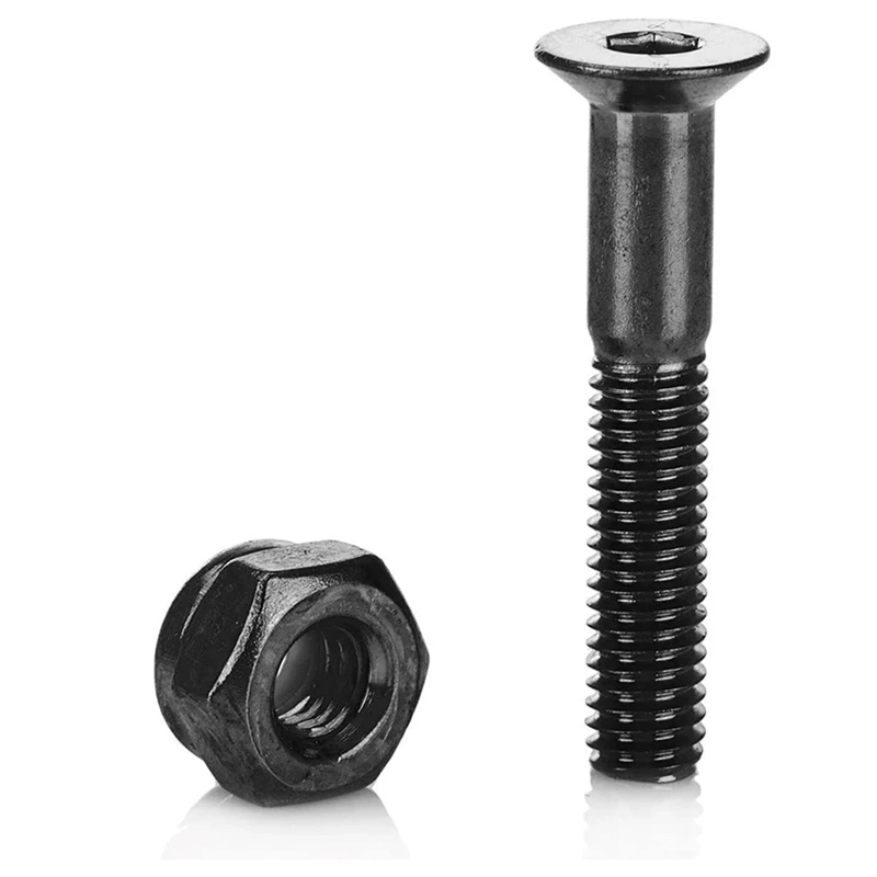 32 Set 1 Inch Skateboard Mounting Hardware Screws Bolts Skateboard Hardware Screws Skateboard Parts