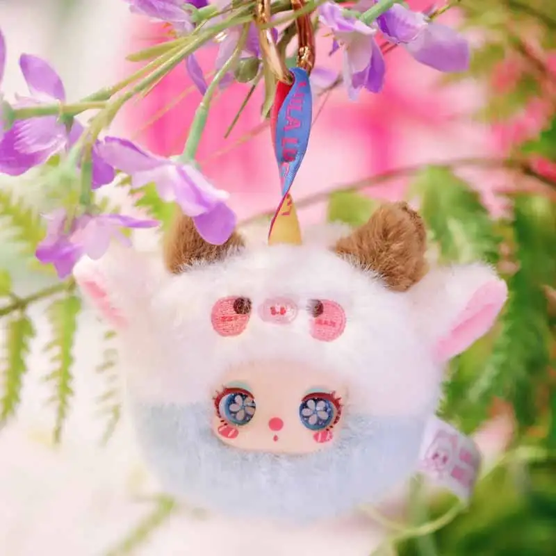 ليليا حديقة الشاي حفلة صغيرة أفخم صندوق أعمى سلسلة تعبيرات متعددة دمية على شكل حيوان على ظهره قلادة الديكور صندوق غامض هدية #6