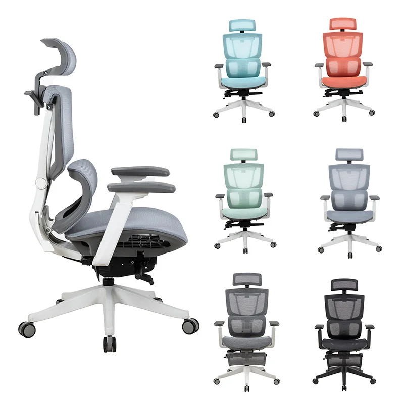 

Роскошная офисная мебель с высокой спинкой, поворотное вращающееся офисное кресло менеджера Executive Mesh, эргономичное