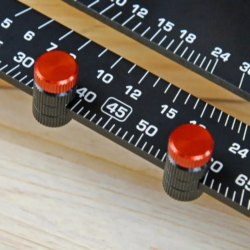 652F Precise Measuring And Drawing Triangular Plate Clamp For Architects Engineers And Students In Durability Aluminum Alloy