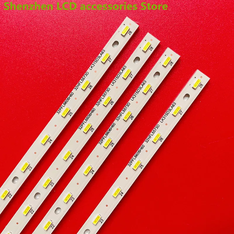 New Original FOR Sharp 32inch light bar  for 32PFL6606H60 32HFL5573D  LK315D3LA63  362MM  28LED  100%NEW  LED backlight strip