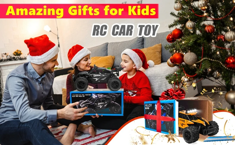Oike 1:16 RC-Auto Ferngesteuertes Auto Funk-Buggy Truck Drift-Rennwagen Kletter-Offroad-Fahrzeug Outdoor-Spielzeug für Jungen und Kinder – Detail 3