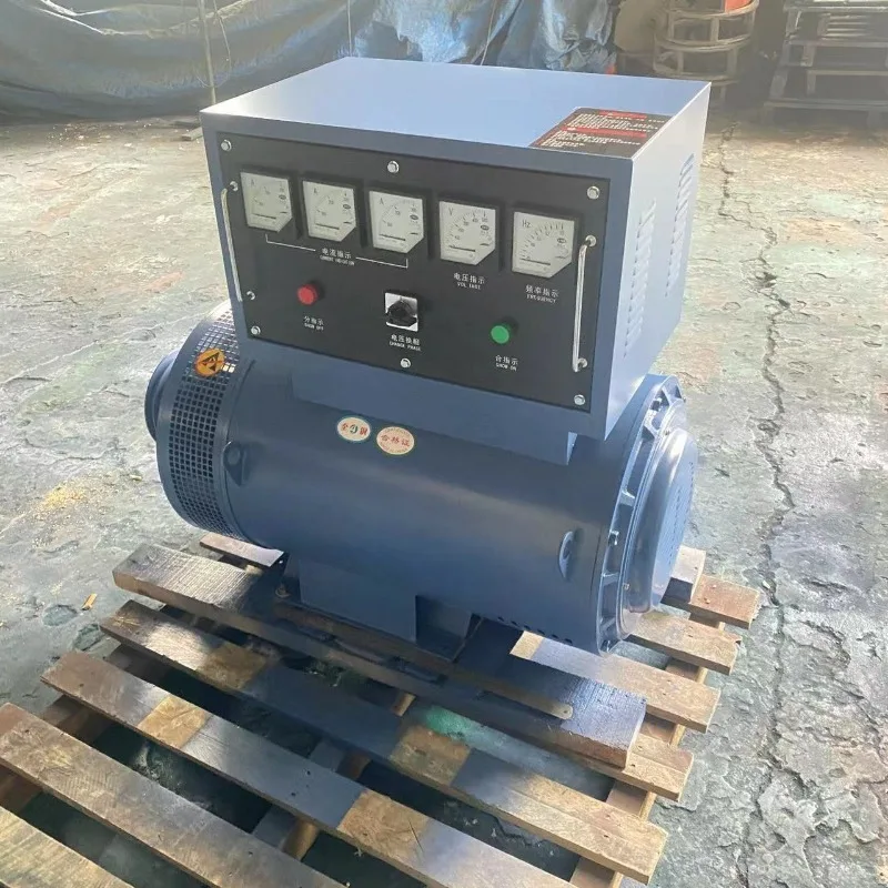 Diesel generator set 40 50 75KW three-phase 380v brushed full copper 100 kW 120 kW pulley #