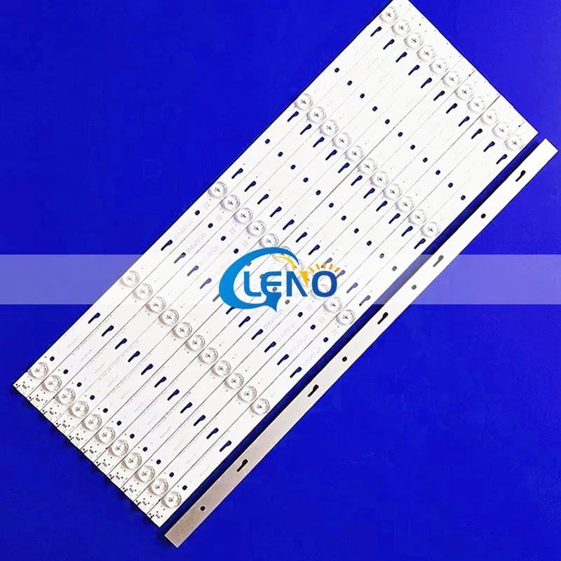 

100% New 12pcs/Kit LED Strips 5lamp for 50 TV YHA 4C LB500T YH4 YHB 4C-LB500-THR1 TCL ODM 500D30 3030C 12X5 V5 50HR330M05A1 V1