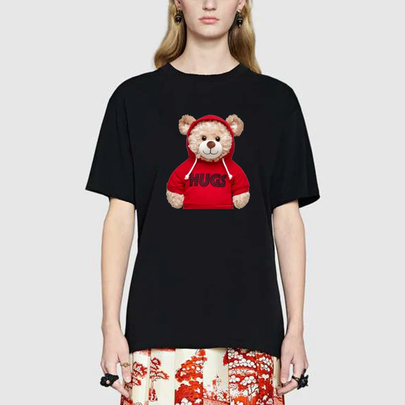 Teddy bear toy Stickers Iron On Transfers Heat Transfer Hheat-sensitive patches On T-Shirt Clothing Printing