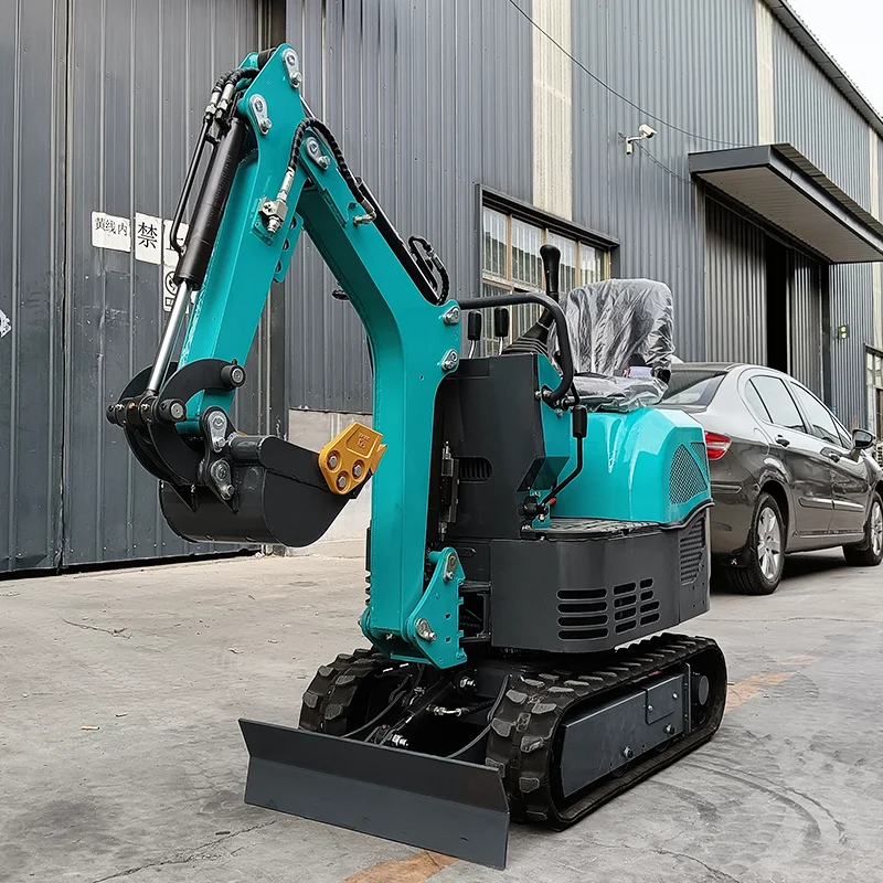 

Customized Multi functional 1-ton Kubota Small Excavator Home Garden Excavator Engine Core Components Small Crawler Excavator