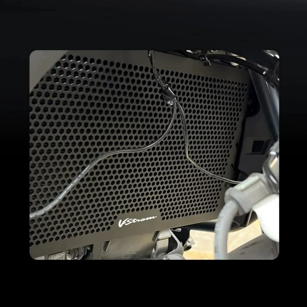 For VSTROM 650 Dedicated Radiator Protector Honeycomb Mesh Keep Smooth Airflow Prevent Engine Overheating Riding Parts