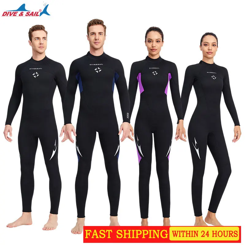 3MM Neoprene Wetsuit Men Surf Scuba Diving Suit Equipment Underwater Fishing Spearfishing Kitesurf Swimwear Wet Suit Equipment