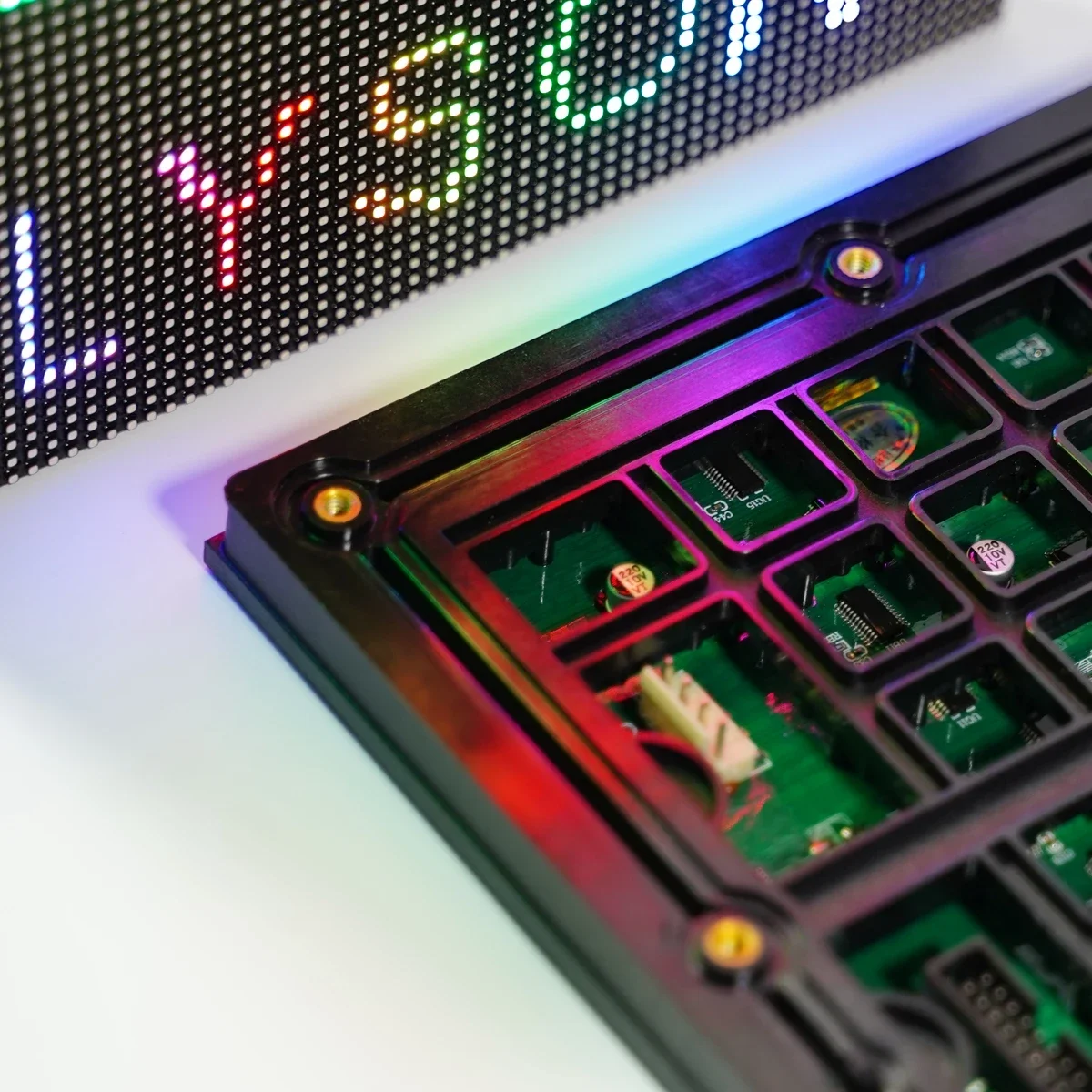 Outdoor P3 SMD RGB LED Panel Module 192x192mm Full Color Video Wall Modular 64x64 Pixels