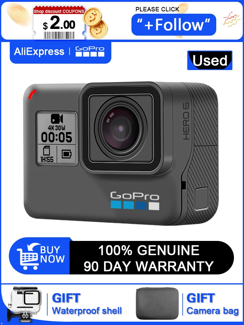 GoPro HERO6 Black: Os Melhores Valores para Câmeras de Ação em 2024