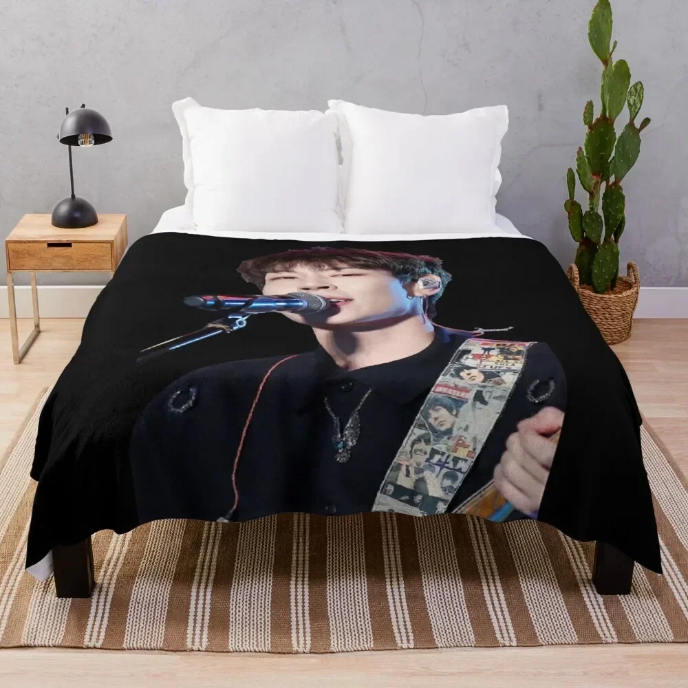 Woosung Portrait Throw Blanket Baby Hair Blankets