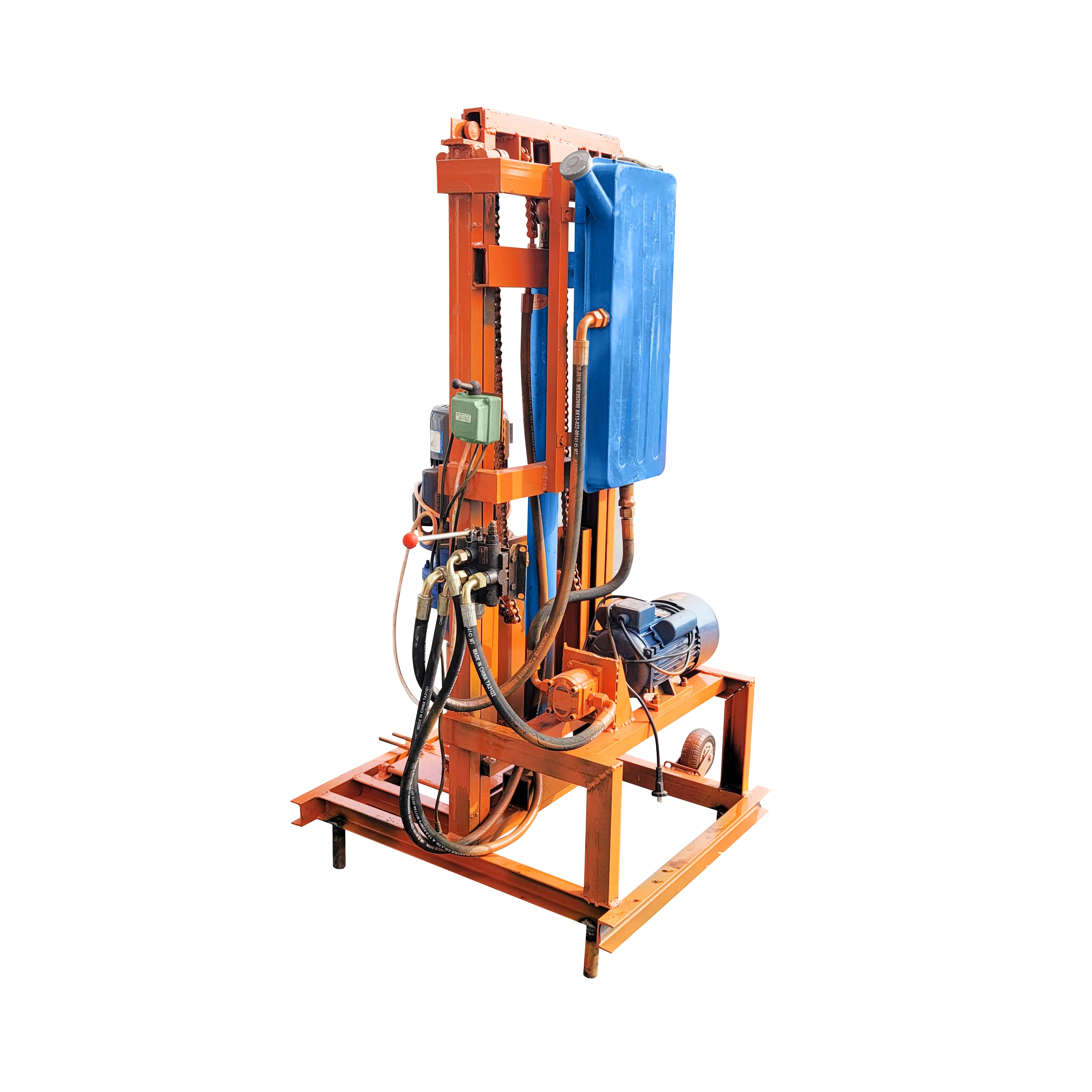 

Customized Light Duty Household Water Well Drilling Rig (100m Depth) with Safety, Stability and High Efficiency