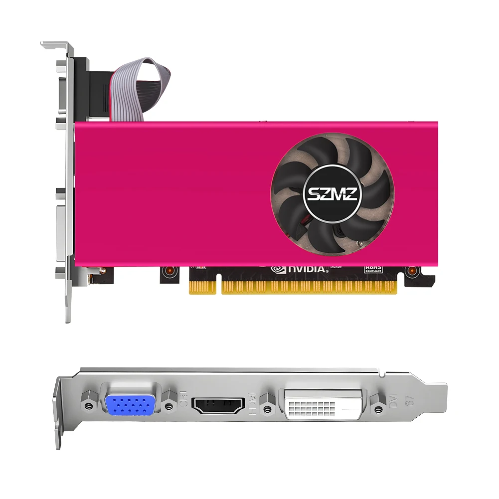 GTX 750TI 4GB Computer Graphics Card DDR5 Low Profile Video Card PCI-E 2.0 16X Desktop Graphics Card HDMI-Compatible Interface