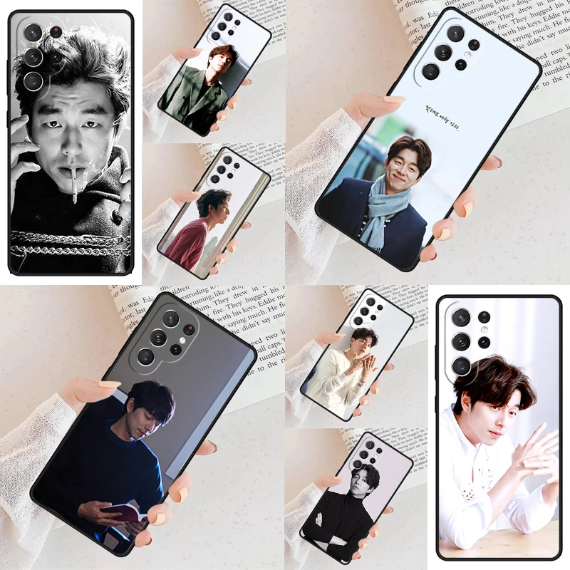 Kpop Gong Yoo Cell Phone Case for Samsung Galaxy S26 Ultra S25 S24 S23 S22 S21 S20 Note10 Cover