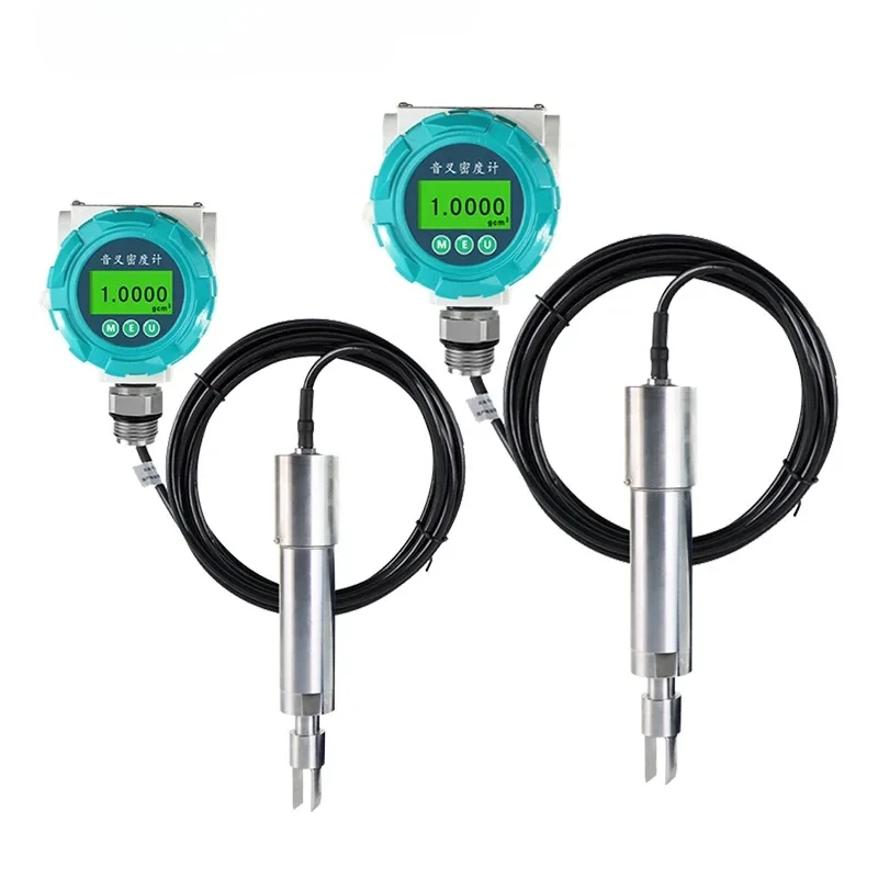 Accuracy Digital 0-3 G / CM3 Explosion-proof Insertion Liquid Intelligent Oil Density Meter Tuning Fork Density Meter