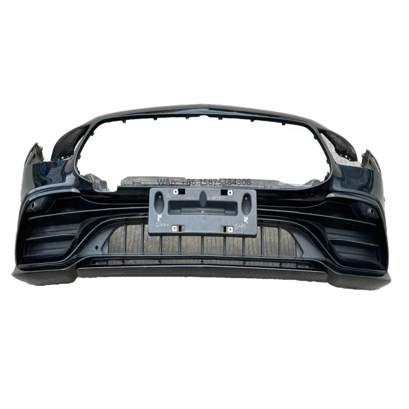 

New Hot-selling GT Series W290 Front Bumper Assembly Sports Grille Large Medium Mesh Black Frieze for