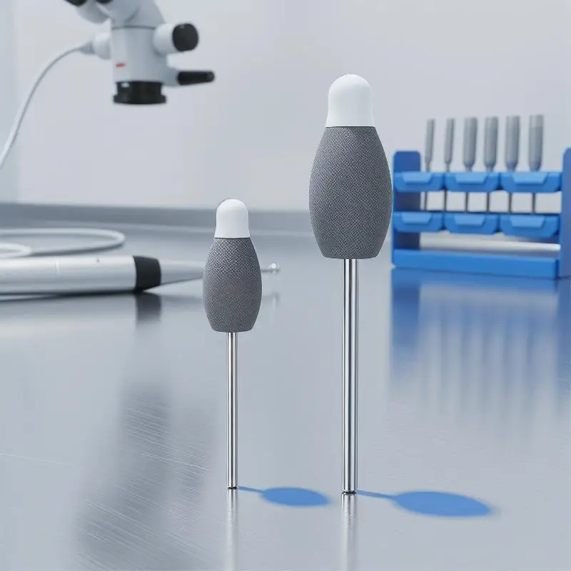Dual-color Silicone Grinding Head Dual Size Tips Portable Polishing Abrasive for Outdoor Craft Finishing Jewelry Restoration