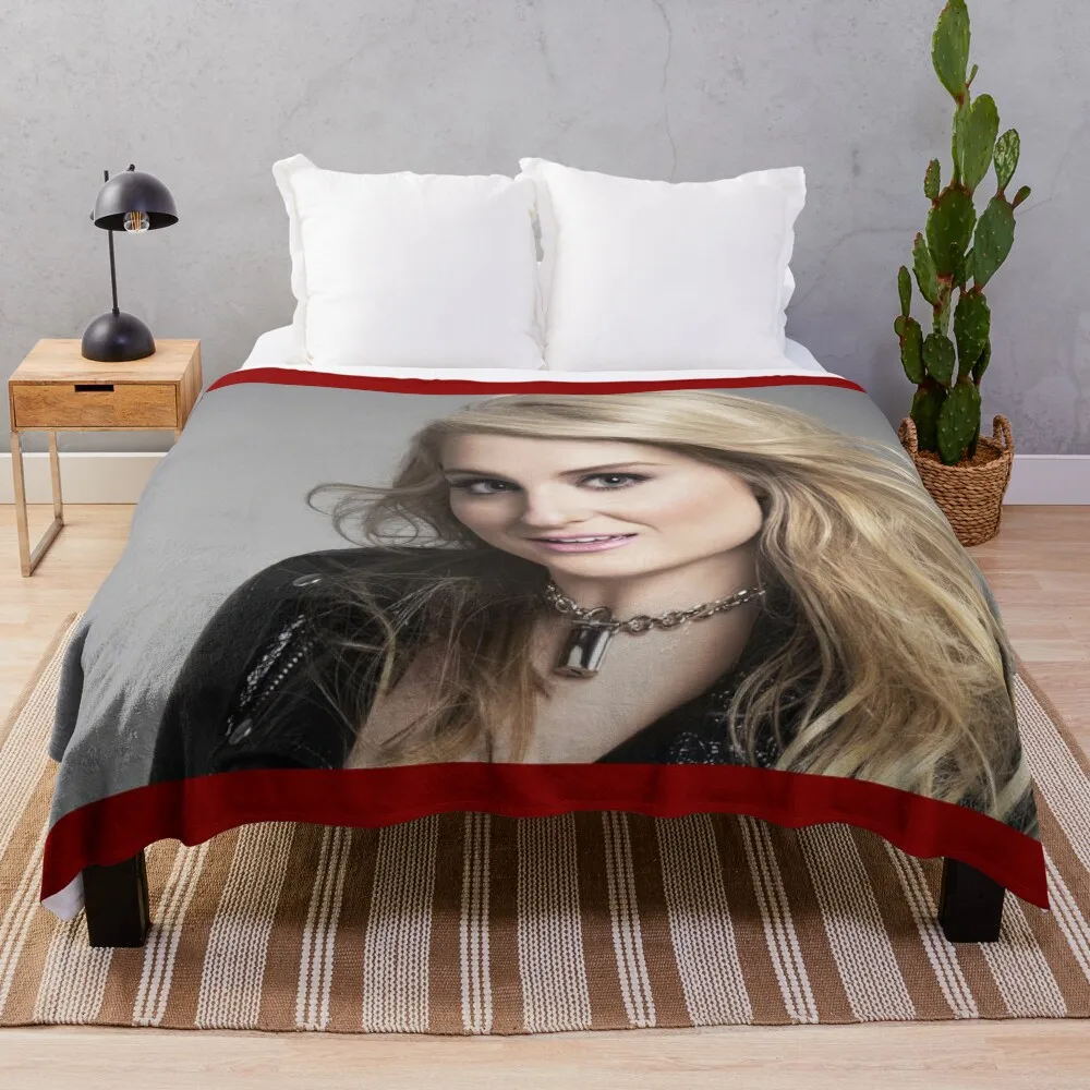 Best Of Meghan Trainor For Fans Throw Blanket Kid'S heavy to sleep Cute sofa bed Blankets