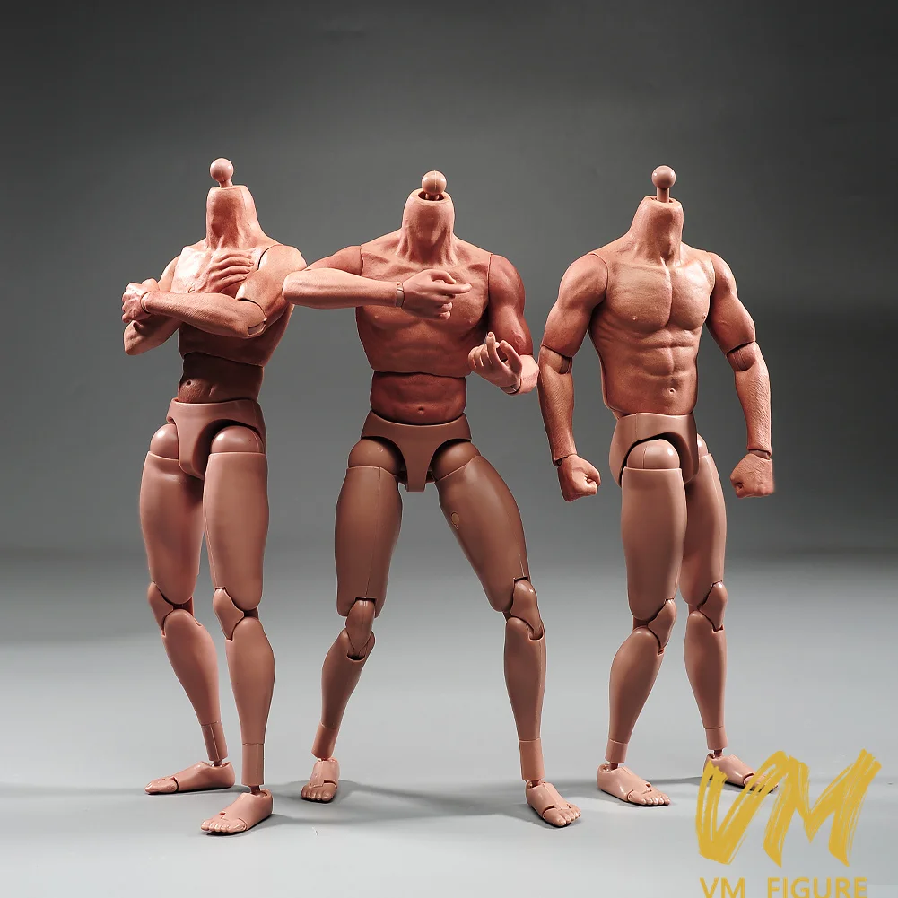 ZCTOYS S001 S002 1/6 Scale Male Super Flexible Muscle Joint Body 12-inch Fitness Strong Man Soldier Action Figure Body Doll Toys - view 2
