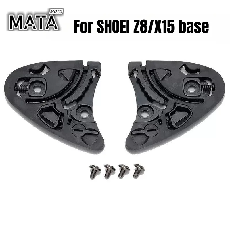 

Suitable for X15 Helmet Base Z8 Lens Base SHOEI X15 Z8 Helmet Accessories with Screws Removable