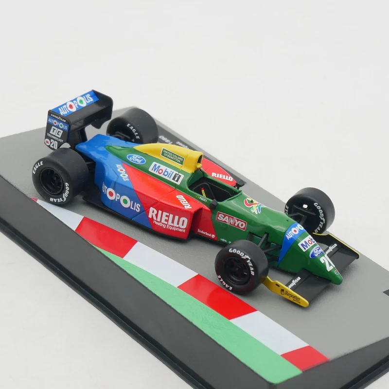 Ixo 1:43 BENETTON B190 1990 NELSON PIQUET Diecast Car Model Metal