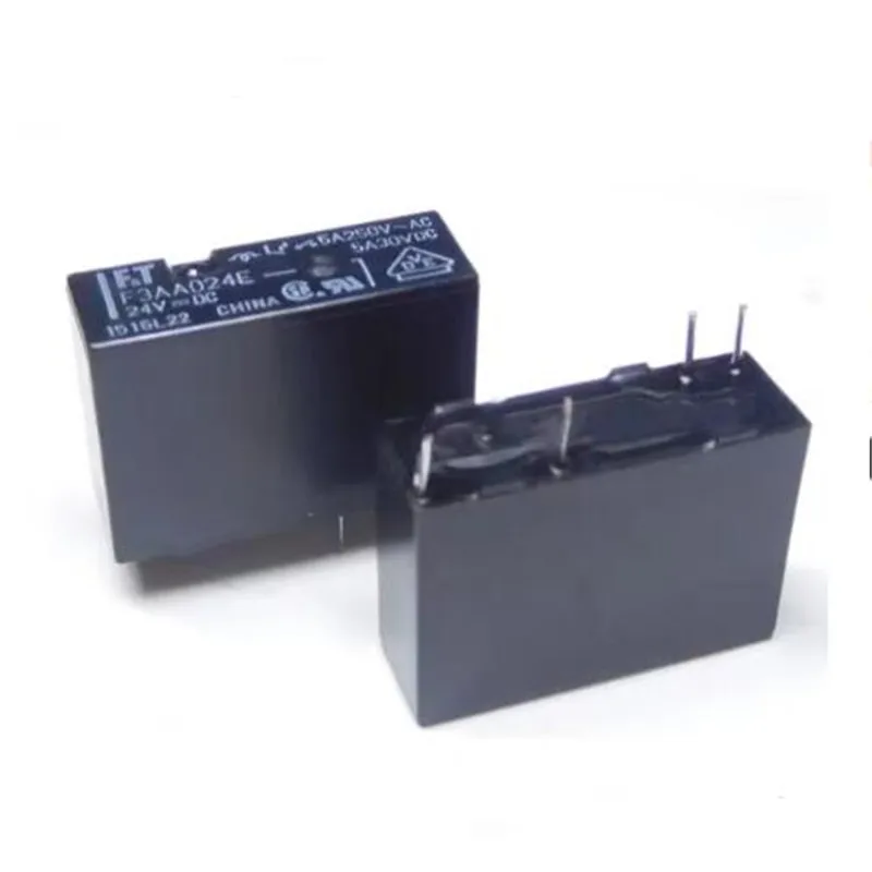 HOT NEW F3AA024E FT-F3AA024E  24VDC DC24V 24V 24VDC 5A 250VAC relay 4PIN