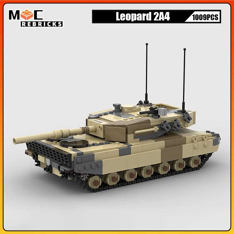 Oorlogstank Model Militaire serie Aanval Wapens Oorlogsluipaard Set Modulaire montage MOC Bouwsteen Technologie Baksteen Speelgoed Kerstcadeau