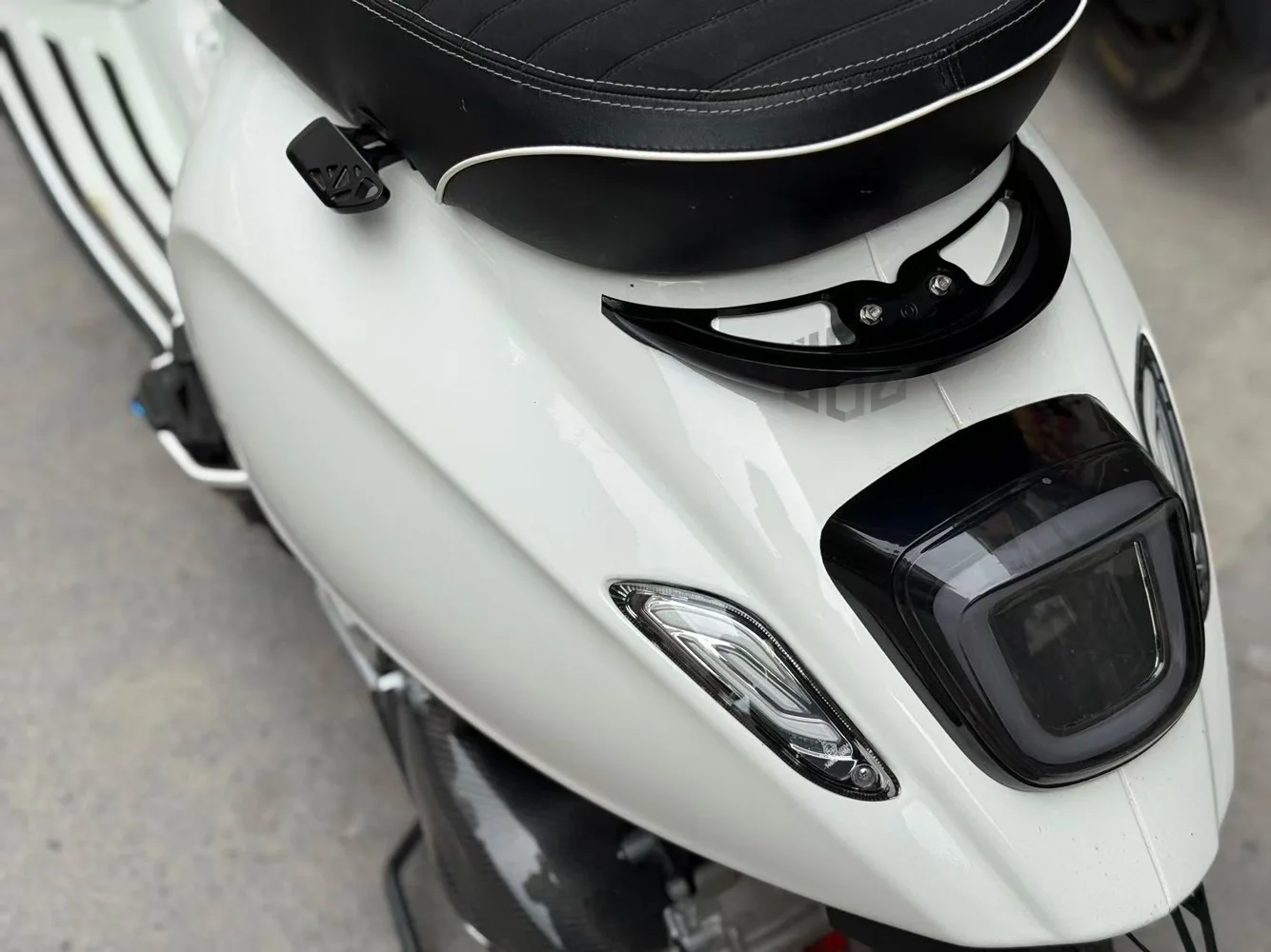 Motorcycle CNC Ducktail Scooter Rear Spoiler Winglet Decoration For Vespa Sprint Primavera 150 2017-2025 Accessories