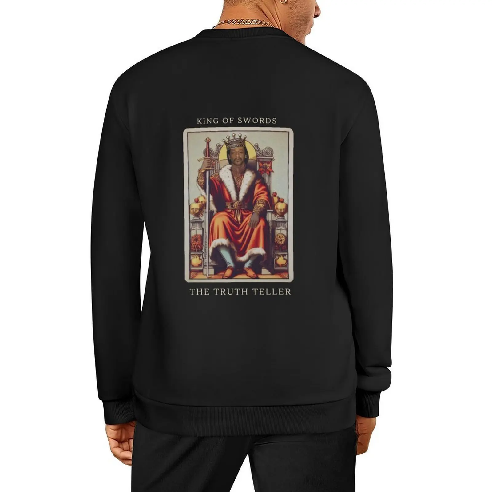 

Katt Williams King of Swords Tarot Pullover autumn korean clothes autumn jacket men tracksuit men aesthetic sweatshirts